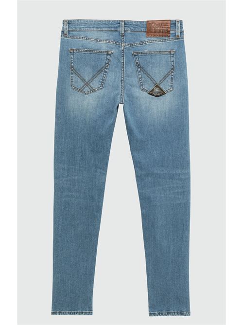 slub knit black denim ROY ROGER'S | 517WASH 57